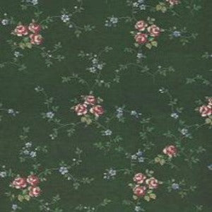Green Floral Wallpaper