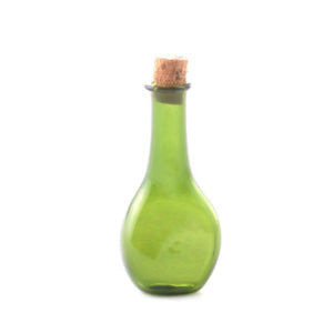 Green Corked Bottle