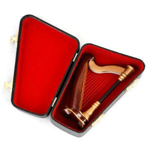 Orchestral Harp With Case