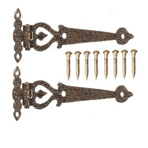 Long Hinges With Pins 2pc