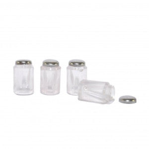 Frosted Glass Jars PK4