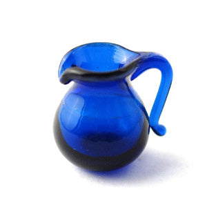 Blue Glass Jug