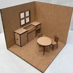 Corner Room Box Kit Kitchen