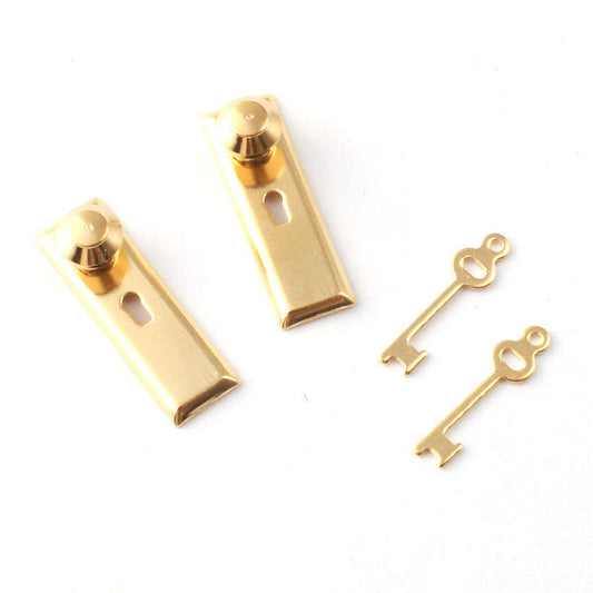 Door Knobs With Plain Key Plate