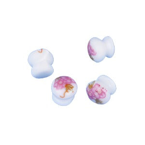 Small Rose Knobs Pk 4