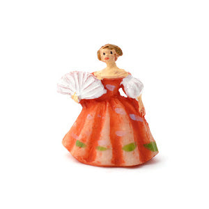 Ornamental Lady In Orange