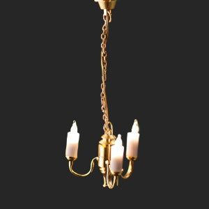 3 Arm Candle Chandelier