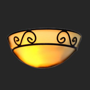 Decorative Half Circle Wall Light