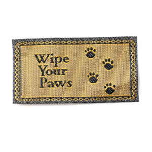 'Wipe Your Paws' Doormat