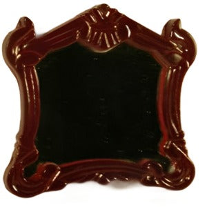 Mirror In A Mahogany Frame