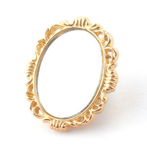 Antique Gold Mirror