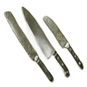 3 Kitchen knives
