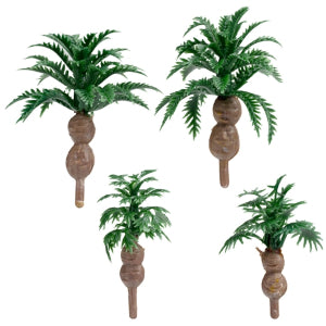 Small Palm Trees 4 pcs
