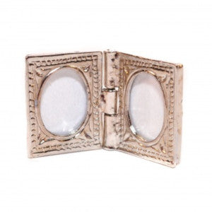 Silver Double Photo Frame