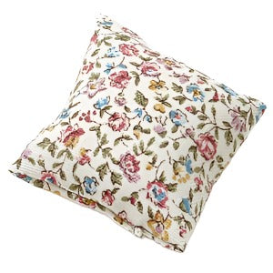 Pillow Ecru With Floral Print