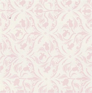 Tulip Arabesque Pink Wallpaper