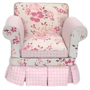 Fine Collectable Armchair Pink Floral