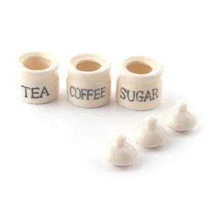 Tea Coffee Sugar Jars