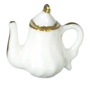 Teapot With Gold Trim