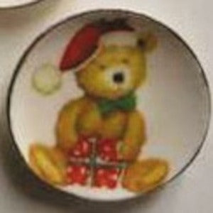 Christmas Bear Plate