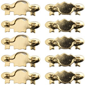 Brass Drawer Pulls 10pk