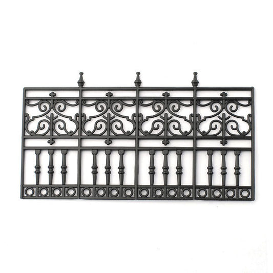 Plastic 'Wrought Iron" Railing