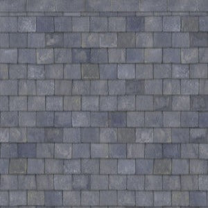Old Grey Slate Roof Paper