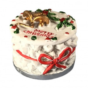 Round Christmas Cake