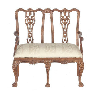 Chippendale Double Back Settee
