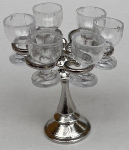 Glass Stand Silver