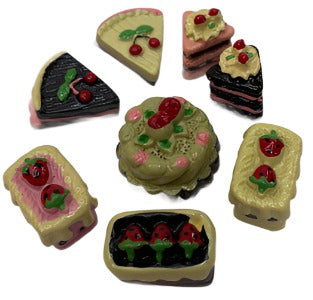 Resin Cakes 8 Pieces