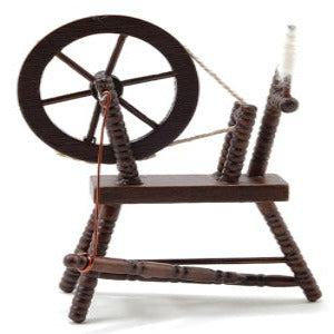 Spinning Wheel Walnut