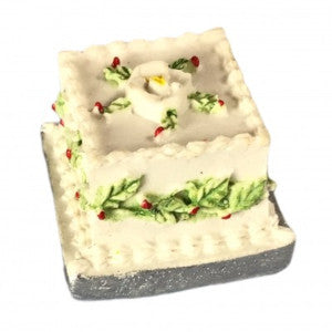 Square Christmas Cake