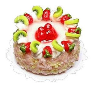 Strawberry Kiwi Cake