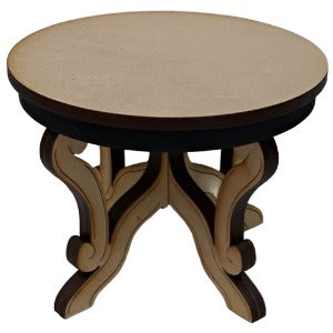Round Table Kit With Solid Legs