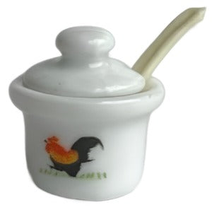 Rooster Bowl With Spoon