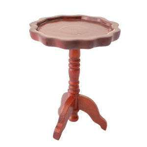 Pie crust Table Mahogany