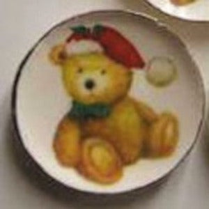 Christmas Bear Plate
