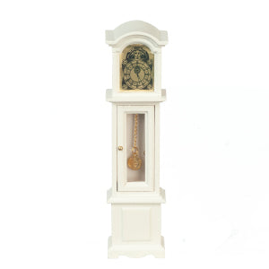 Grandfather Clock White