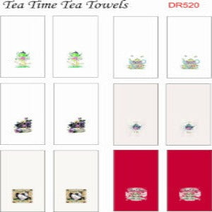 Tea Time Tea Towels Kit Makes 6
