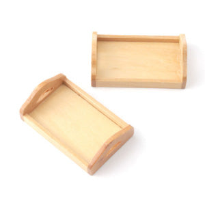 Wooden Pine Tray Pack of 2