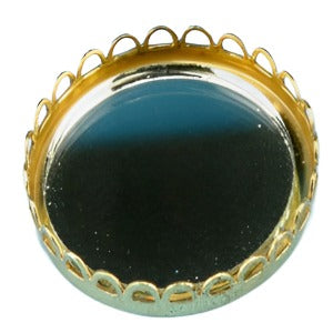 Round Brass Tray