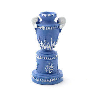 Blue Trophy Vase