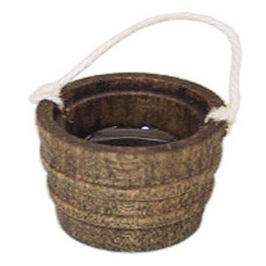 Wooden Bucket With Water