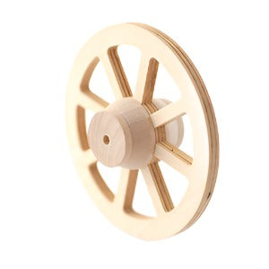 Wooden Wagon Wheel 77mm