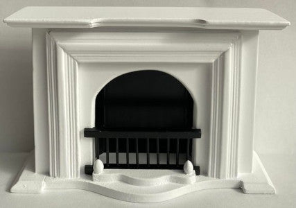 White Fireplace