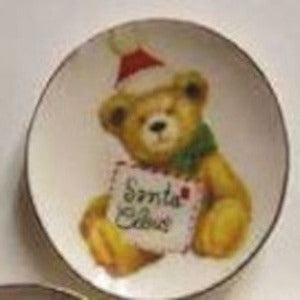 Christmas Bear Plate