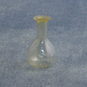 Glass Flask Yellow